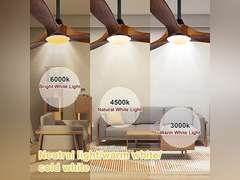 Farmhouse Rustic Ceiling Fans with Lights, 60 inch Outdoor Ceiling Fan for Patios with Light, 3 Blades Wood Ceiling Fan Damp Rated Large Airflow Commercial Ceiling Fan for Exterior House Porch Gazebo 259