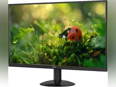 AOC 27B30H 27 Frameless IPS Monitor, FHD 1920x1080, 100Hz, 103% sRGB, for Home and Office, HDMI x1, VGA x1, Low Blue Mode, VESA Compatible, Black 75