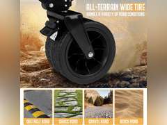 Collapsible Wagon Cart with Wheels Foldable Utility Heavy Duty Wagons for Shopping 46