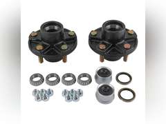 (See pictures)JDMSPEED 2 Trailer Idler Hub Kits 5 on 4.5" Replacement for Axle 1-1/16" Bearings 2000 lbs - 22016K 59