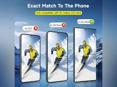 3+2 Pack Galaxy S22 Ultra Tempered Glass Screen Protector and Camera Lens Protector,HD Glass Screen Protector,3D Curved,9H Hardness, Bubble-Free,for Samsung Galaxy S22 Ultra 5G 6.8 Inch 13