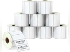 BETCKEY - 2.625" x 1" (67 mm x 25 mm) File Folder & Address Labels Compatible with Zebra & Rollo Label Printer,Premium Adhesive & Perforated 10 Rolls, 20000 Labels 54