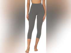 Sunzel Sunzfly Capri Leggings for Women, High Waisted Yoga Pants with Tummy Control for Workout Running Gym, M 26