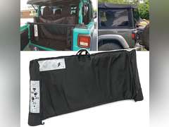 Soft Top Window Storage Bag fits for 2018 2019 2020 2021 2022 2023 2024 Jeep Wrangler JL JLU Sports Sahara Freedom Rubicon Unlimited 2 Door & 4 Door Replace Oem 68358392AC 36