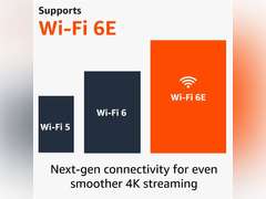 Amazon Fire TV Stick 4K Max (newest model), our most powerful 4K streaming stick with Wi-Fi 6E support, 16GB Storage, free and live tv 60