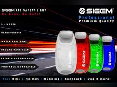 LED Safety Lights + Free Bonuses | Clip on Flashing Strobe Light High Visibility for Running Jogging Walking Cycling Best Reflective Gear for Kids Dogs Bicycle Helmet Bike Tail Light 14