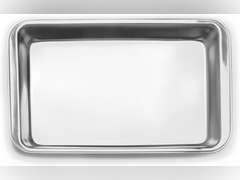 Fox Run Stainless Steel Pan, 11-Inch x 7-Inch Bake Surface, Silver 18
