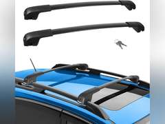 BougeRV Car Roof Rack Cross Bars Compatible with Subaru Forester 2014-2024 with Lock (Not Fit Wilderness), Aluminum Cross Bar for Rooftop Cargo Carrier Luggage Kayak Canoe Bike Snowboard 100