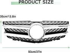 Grill Compatible For Mercedes Benz X204 GLK Front Grille GLK250 GLK350 2008 2009 2010 2011 2012 71