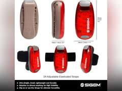 LED Safety Lights + Free Bonuses | Clip on Flashing Strobe Light High Visibility for Running Jogging Walking Cycling Best Reflective Gear for Kids Dogs Bicycle Helmet Bike Tail Light 14