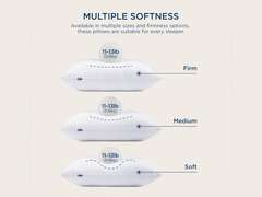 Bedsure Pillows Queen Size Set of 2 - Hotel Quality Queen Size Bed Pillows 2 Pack for Sleeping, Soft and Supportive Filling for Side, Back Sleepers 25