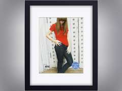 RPJC 11 x 14 Picture Frames Made of Solid Wood and High Definition Glass Display Pictures 8x10 with Mat or 11x14 Without Mat for Wall Mounting Photo Frames Black 15