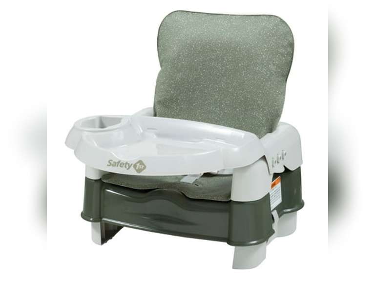 Safety 1 Deluxe Sit, Snack & Go Convertible Booster, Olive 25
