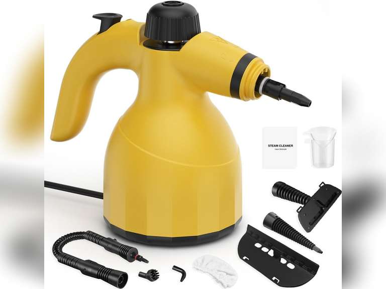 Handheld Steam Cleaner - High Pressure Steam Cleaner With 350ML Tank, Multi-functional Cleaning Tools for Kitchen, Bathroom, Couch, Car. Portable Steamer Makes Housework Easier 19