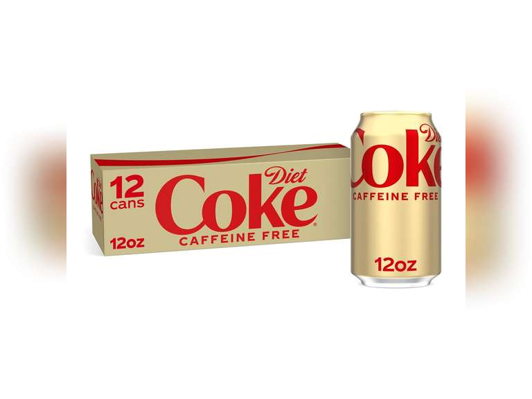 Diet Coke Caffeine Free Soda, 12 fl oz, 11 Pack (Package May Vary) 16