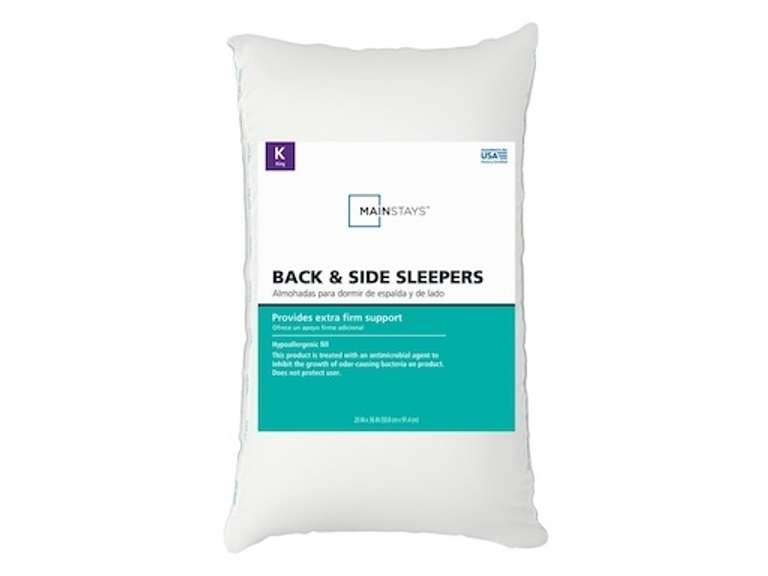 Mainstays Back & Side Sleeper Bed Pillow, King - Extra Firm Support 10
