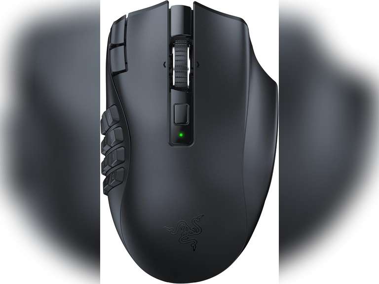Razer Naga V2 HyperSpeed Wireless MMO Gaming Mouse: 19 Programmable ...