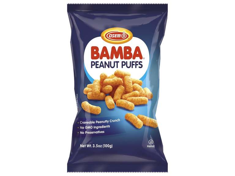 Bamba Peanut Butter Snacks All Natural Peanut Butter Corn Puff Snack (Pack of 12 3.5oz Bags) BB 12/20/2025 45