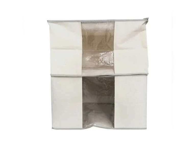 Mainstays 2pack Canvas Closet Storage Bag 8