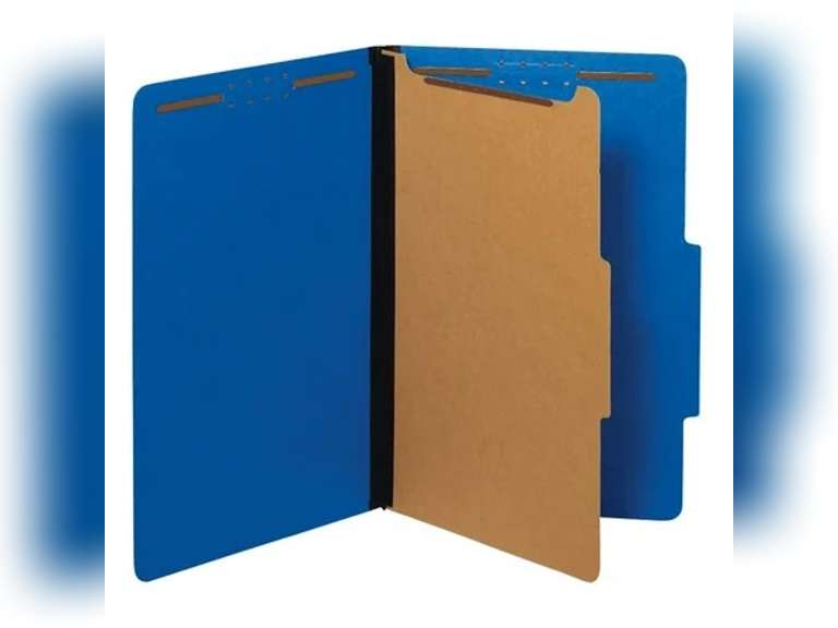Pendaflex Classification Folder 1-Dividers 1 3/4" Expansion Legal Size Dark Blue 10/Box (28732P) 26