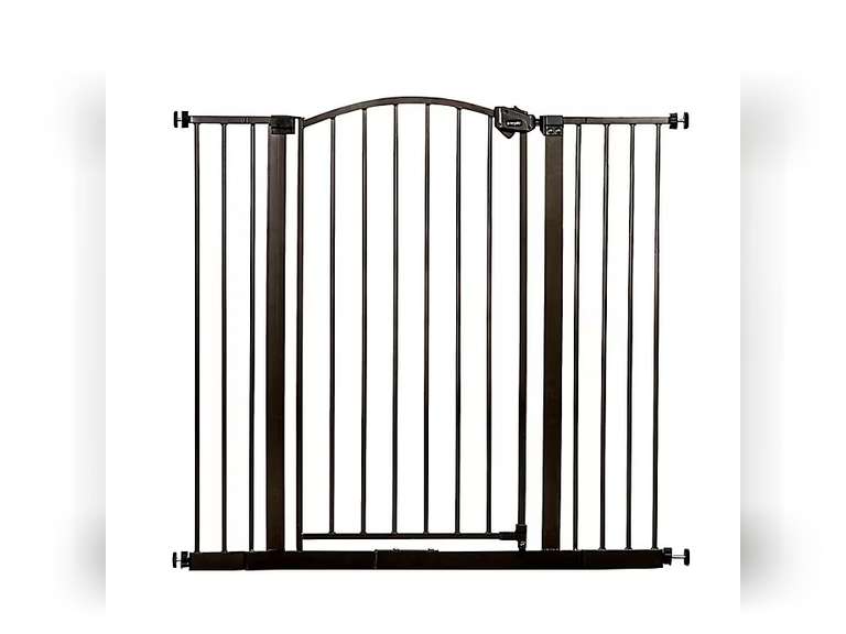 Regalo  Easy-Step Extra-Tall Arched Decor Gate in Bronze 50