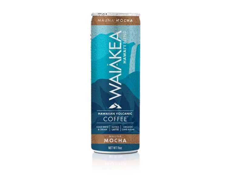 Waiakea Ready to Drink Canned Coffee, Mauna Mocha, 11oz -12 Pack, BB 9/12/25 43