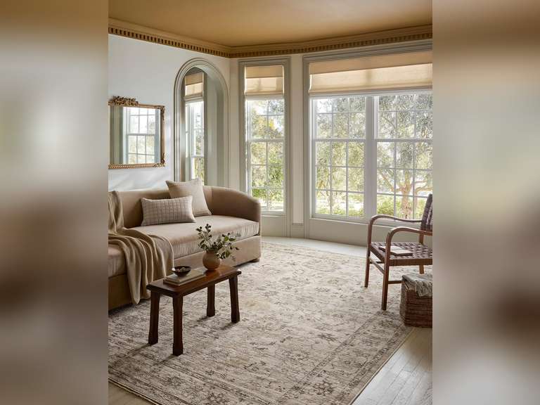 Loloi Magnolia Home by Joanna Gaines Pace Collection PAC-01 Natural/Stone 2'-3" x 3'-10" Accent Rug 42