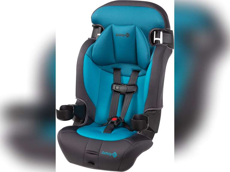 Safety 1st Grand 2-in-1 Booster Car Seat, Converts from High Back to Belt-Positioning Booster, High Back Seat for Kids 40-65, and Belt-Positioning 40-100 Pounds, Capri Teal 80