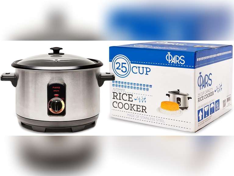 Pars Automatic Persian Rice Cooker - Tahdig Rice Maker Perfect Rice ...