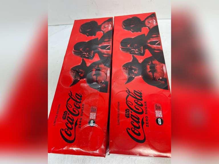 Coca-Cola Zero Sugar Soda, 12 fl oz Cans, 24 Pack - Classic Cola Soft Drink Fridge Pack best by 11/10/2025 17