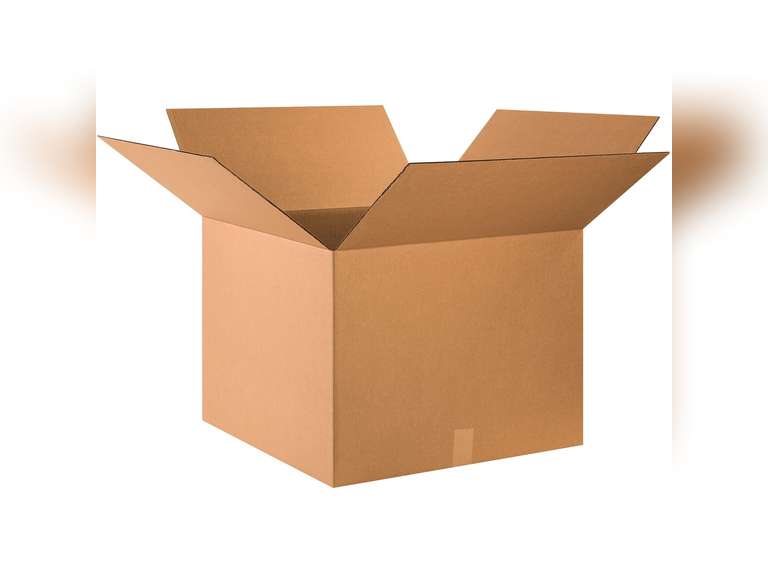 BOX USA 24x24x18 Corrugated Boxes, Large, 24L x 24W x 18H, Pack of 9 | Shipping, Packaging, Moving, Storage Box for Home or Business, Strong Wholesale Bulk Boxes 136