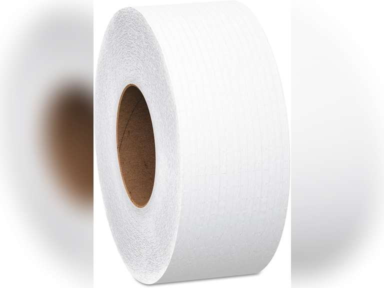 Scott 07805 Tradition JRT Jumbo Roll Bathroom Tissue, 2-Ply, 8 9/10-Inch Dia, 1000ft, 12/Carton 54