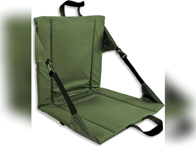 Stadium Chairs for Bleachers with Back Support Bleachers Stadium Seats Folding Cushions Floor Chairs Fashion Folding Chairs Music Festival Outdoor Fishing Chair YHJ01 Green 28