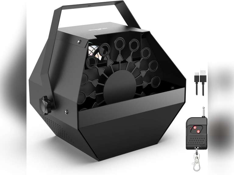 Batteries Bubble Machine: Automatic Bubble Blower Type-C 1000+ Bubbles Per Minute-Theefun Professional Electronics Wireless Remote Control Bubble Maker for Indoor & Outdoor Use 47