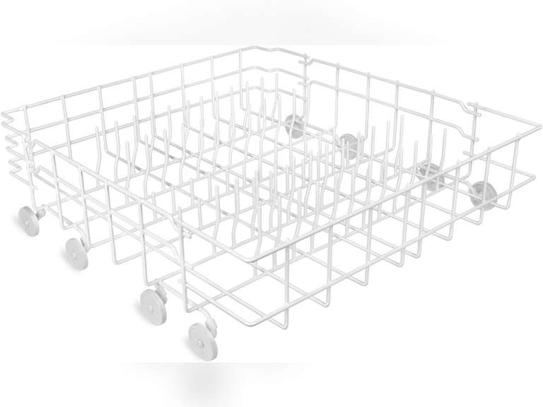 Upgrade OEM 808602302 Dishwasher Lower Dishrack Intended for Frigidaire, Fit for Kenmore Dishwasher Rack 1-Year Service Equipped with 154174501 Wheels Replace Part Number 154432602 154432601 154319706 107