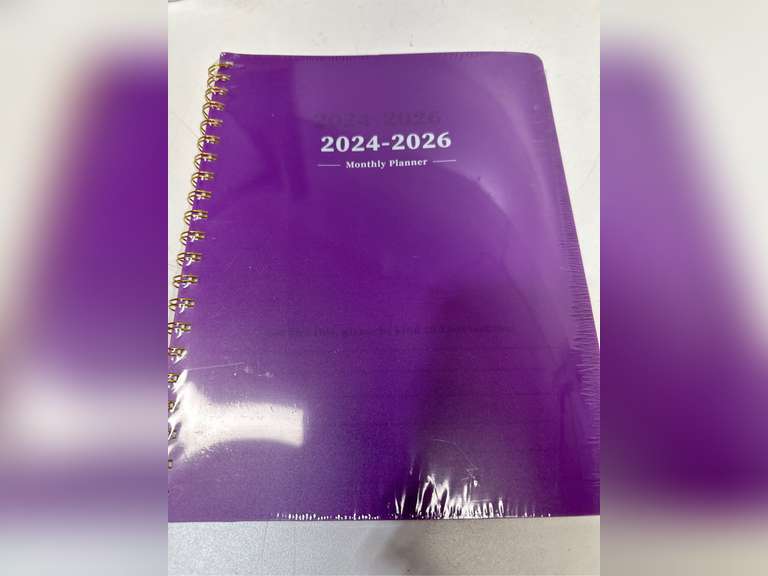 Ymumuda Planner - Monthly Planner 2024-2026, JAN.2025 to DEC.2026, 8.5" x 11", Large Planner with Spiral Bound, Perfect for School & Office Schedule, Purple 6