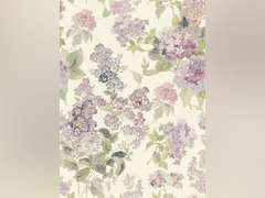 Floral Wallpaper Peel and Stick Modern, Purple Lilac Flower Wall Paper, Vintage Self Adhesive Wallpapers for Bedroom or Furniture Decor, Removable Renter Friendly Contact Paper 120" X17.3" 15