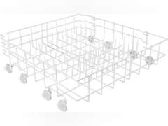 Upgrade OEM 808602302 Dishwasher Lower Dishrack Intended for Frigidaire, Fit for Kenmore Dishwasher Rack 1-Year Service Equipped with 154174501 Wheels Replace Part Number 154432602 154432601 154319706 107
