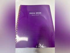 Ymumuda Planner - Monthly Planner 2024-2026, JAN.2025 to DEC.2026, 8.5" x 11", Large Planner with Spiral Bound, Perfect for School & Office Schedule, Purple 6