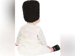 Fun Costumes Bride of Frankenstein Costume for Infants - Printed Dress and Hat 35