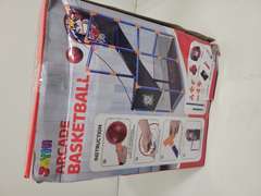 JOYIN Arcade Basketball Game Set with 4 Balls and Hoop for Kids 3 to 12 Years Old Indoor Outdoor Sport Play - Easy Set Up - Air Pump Included - Ideal for Competition 40