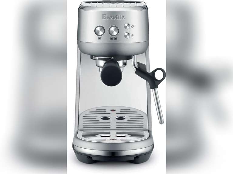 Breville the Bambino Espresso Machine with Auto Milk Frother, Espresso Maker with Seconds Heat Up, Cappuccino & Latte Machine for Home, BES450BSS, Brushed Stainless Steel 300