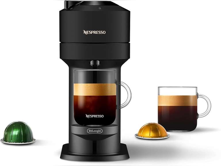 Nespresso Vertuo Next Coffee and Espresso Machine by De'Longhi, Limited Edition, 5 cups, Matte Black 119