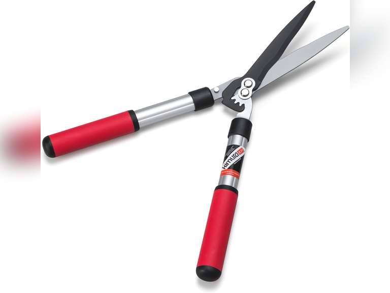 Kimura Pro Heavy Duty Hedge Shears - Premium Garden Clippers with Patented Gearing Technology, Ultra Lightweight Aluminium Handles, Japanese SK5 Steel Blades, Ideal Shears for Gardening - 22" Trimmer 35