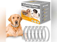 Dog Calming Collar, Dog Pheromones Calming Diffuser Calming Collar for Dogs Adjustable Size Dog Anxiety Relief Up to 30 Days (6) 16