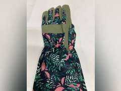 (Similar model)Gardening Gloves for Women, Breathable Long Garden Gloves with Grip, Thorn-Proof Leather Work Gardening Gloves M 13