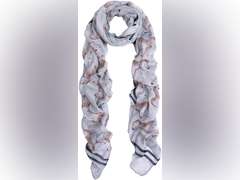 TrendsBlue Premium Zebra Animal Print Scarf 5