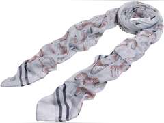 TrendsBlue Premium Zebra Animal Print Scarf 5
