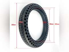 12 Inch Solid Tire for Kid Bike Folding Bike Electric Bike Anti Stab Explosion-Proof Airless Tires Tubeless Tyre 12 * 1/2x2 1/4 12 * 1.5 33