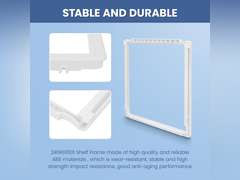 241969501 Refrigerator Shelf Frame without Glass fit for Frigi-daire Refrigerator Replaces AP4433007, AH2363832, 1512992, FFSS2615TE0, LFSS2612TE0 Shelf Frame by Fetechmate 25